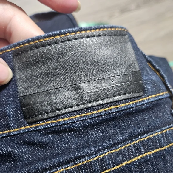 !it jeans Dark Blue Distressed Denim Midi Skirt - Picture 4 of 8